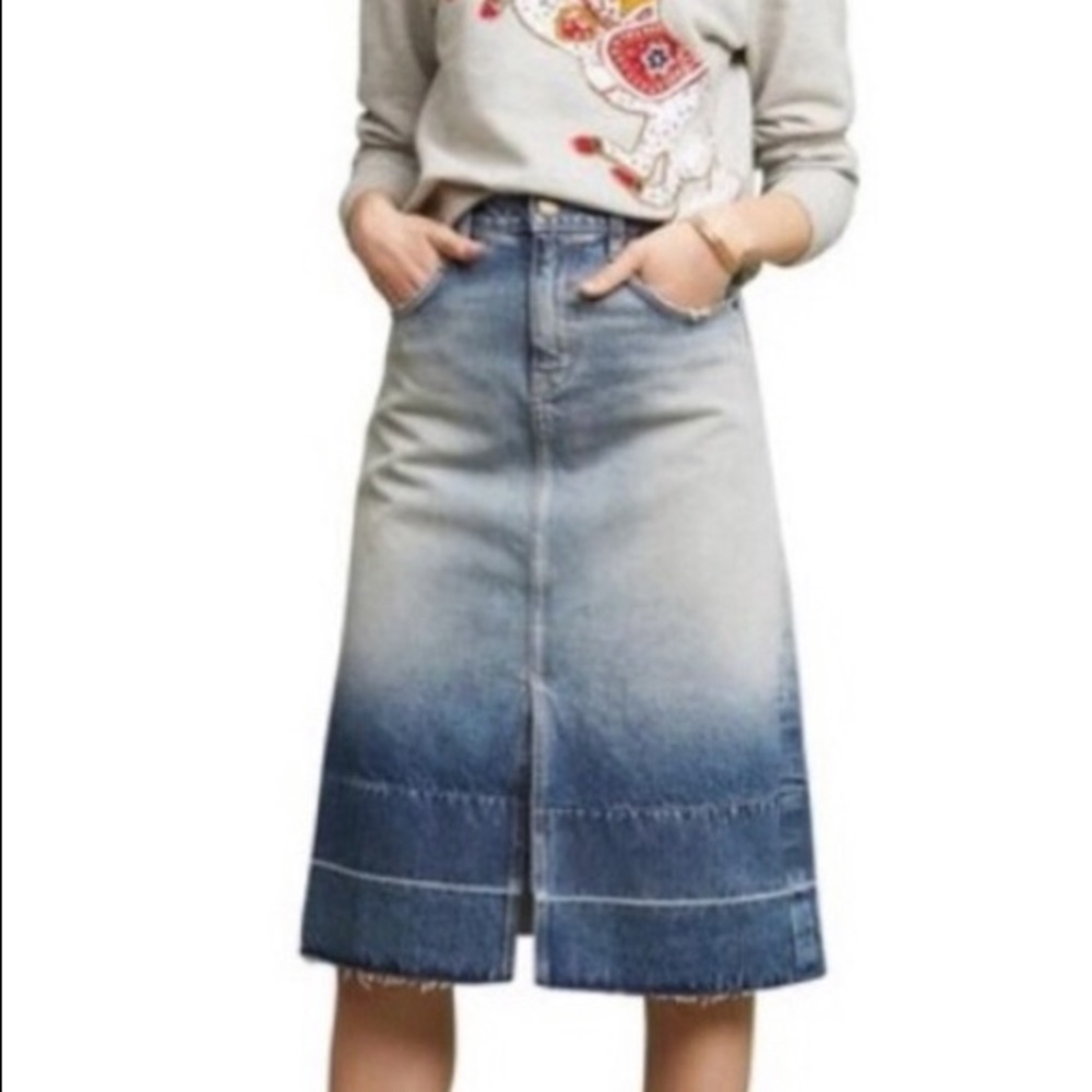 Current/Elliott denim skirt